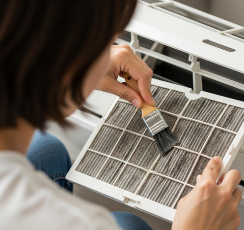 klima filtresi temizliği