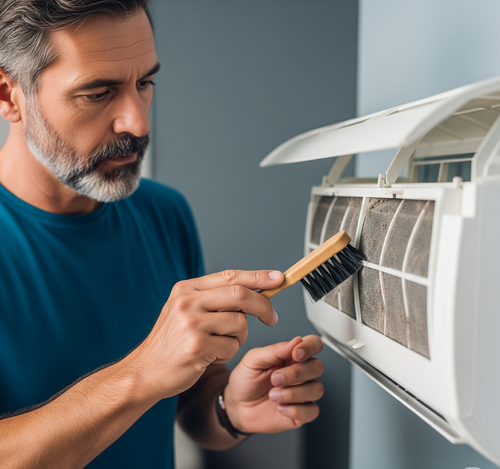 profesyonel klima filtre temizliği